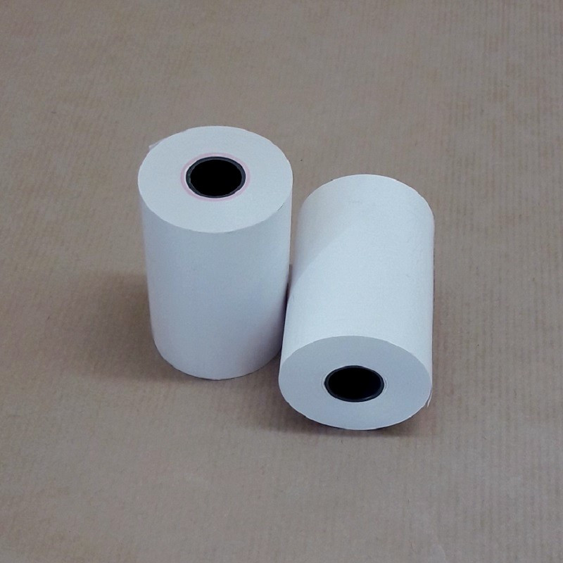 Convient pour CCV Rouleaux thermiques de 57 mm x 47 mm x 12 mm Poids du papier de 48 g / m2 5 pièces dans un emballage scellé Epson Atos 25 mètres par rouleau Banksys et Pinlinq. Sans BPA 